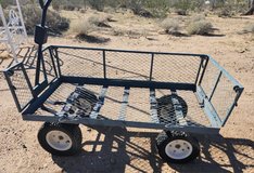 Metal Wagon in Yucca Valley, California