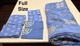 Oriental Blue Full bedding Set in Clarksville, Tennessee