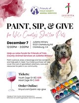 Paint & Sip Shelter Fundraiser in Fairfield, California