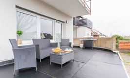 TLA/TDY modern 3BR 2BA w/ AC, patio & BBQ grill, 3min to RAB [ref: F24A] in Ramstein, Germany