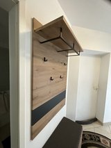 Coat rack with bench storage in Ramstein, Germany