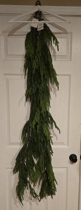 NEW WITH TAGS KIRKLANDS NORFOLK PINE GARLAND in Oswego, Illinois