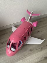 Barbie airplane in Stuttgart, GE