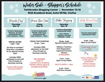 Consignment sale clothes start from newborn to adult size for men and women in Quantico, Virginia