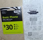 $30 StraightTalk BASIC phone card(not for smart phones) in Byron, Georgia