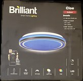 3 - Brilliant LED Ceiling Lamp Cloe Small White-Black Ø 34 cm in Stuttgart, GE