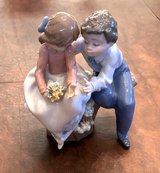 Lladro Figurine - "Just a Little Kiss" - #5701 - 1989 - Spain - Retired in Plainfield, Illinois