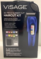 New! Visage 20pc Number Cut Haircut barber Clipper Kit in Joliet, Illinois