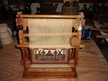 Vtg Tabletop Loom w/Weaving in Warner Robins, Georgia