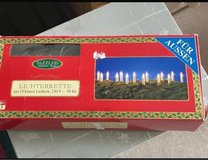 Xmas lights for outside candles in Stuttgart, GE