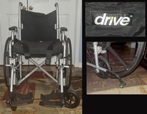 Poly-Fly Wheelchair and Transport Chair - Drive Medical in Camp Lejeune, North Carolina