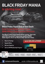 BMW & MINI Black Friday Mania in Ramstein, Germany