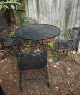 Metal Table and Chairs in Houston, Texas