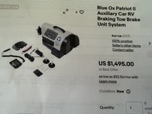 Blue ox Patriot ll tow braking system in Alamogordo, New Mexico