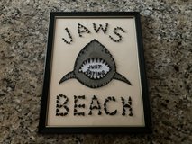 Shark Teeth Art Work in Camp Lejeune, North Carolina