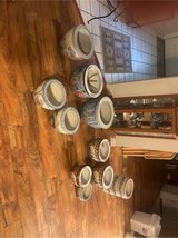 Beautiful ceramic flower pots in Alamogordo, New Mexico