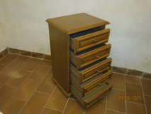 sturdy oak 5 drawer stand in Ramstein, Germany