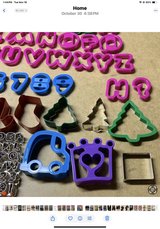 basket of cookie cutters in Chicago, Illinois