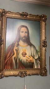 Vintage Jesus painting in Lawton, Oklahoma