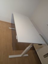 Electric Sit-Stand Desk – Height Adjustable, White, Clean Modern Design in Ramstein, Germany