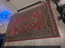 Persian-Style Area Rug – Red Base, Ornate Pattern, Large & Classic Design in Ramstein, Germany