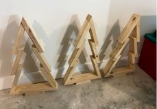 Wooden Christmas Trees in Warner Robins, Georgia