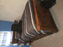 Youth bedroom set - Captain's bed with storage, desk, tall chest & tv unit/dresser in Kingwood, Texas