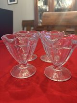 Glass Dessert Dish Set in Travis AFB, California