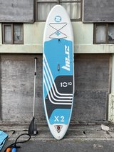 10’10”ft Inflatable Surfboard in Okinawa, Japan