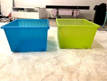 2 Ikea plastic boxes in Ramstein, Germany