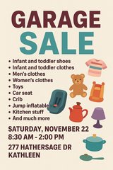 Yard Sale in Perry, Georgia