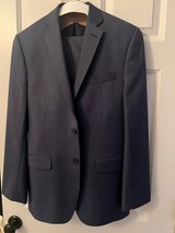 Calvin Klein Slim Fit Suit 36R Navy in Oswego, Illinois
