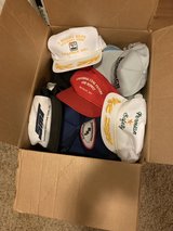 big box of vintage hats in Spring, Texas