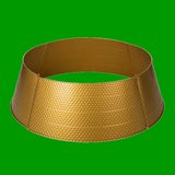 COSTCO CHRISTMAS TREE COLLAR – SKIRT METAL, GOLD in Fairfield, California