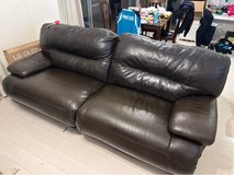 Ashley leather couch in Okinawa, Japan
