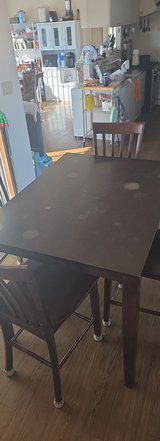 Kitchen table and four chairs in Okinawa, Japan