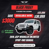2018 Jeep Wrangler Unlimited Sport Manual Transmission in Ramstein, Germany