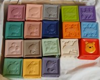 18 Rubber toy blocks in Alamogordo, New Mexico