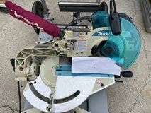 Makita compound Saw LS1013/F/L/FL, this is mounted onto a Ridgid Miter Saw Utility Vehicle. in Los Angeles, California