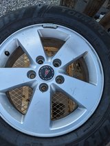 Pontiac rim in Alamogordo, New Mexico