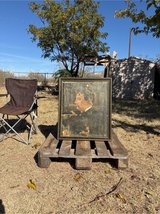 1883 painting of christian E in Alamogordo, New Mexico
