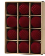 12 piece velvet Christmas decorations in Chicago, Illinois