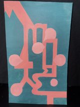 Original Acrylic Typography Art in Okinawa, Japan