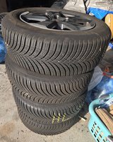 Winter Tires with Rims in Ramstein, Germany