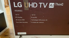 LG TV UHD Smart TV 43 zoll 109 cm 43uk63 in Ramstein, Germany
