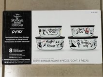 Nightmare Before Christmas Pyrex Glassware Set Brand New in Box in Travis AFB, California