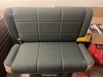 Old jeep back seat in Stuttgart, GE