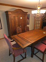 Antique Beauty! Dining Set - Table - 6 Chairs & Armoire (LG Storage Cabinet) *PU by pm 12/4!!* in Chicago, Illinois