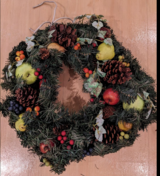 Christmas Wreath -diameter 16 inches in Okinawa, Japan