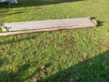 6 aluminium pipes longest is 3.45 metres (11’ 4”) shortest is 3.17 metres(10’ 5”) all are 10.16c... in Lakenheath, UK